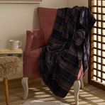 Karaca Home Flanel Throw Koyu Lacivert TV Battaniyesi