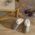 Karaca Home Fuzzy Gri Kadın Ev Terliği