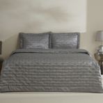 Karaca Home Glamour Çift Kişilik Yatak Örtüsü Gri - 240 x 260 cm