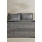 Karaca Home Glamour Gri Çift Kişilik Yatak Örtüsü