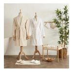 Karaca Home Glory Lurex 9 Parça Gold Bej Aile Banyo Seti