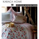 Karaca Home Haley Mavi Çift Kişilik Nevresim Takımı