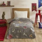 Karaca Home Harry Potter Draco Tek Kişilik Battaniye - Antrasit - 160 x 220 cm