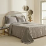 Karaca Home Hempton Çift Kişilik Yatak Örtüsü Gri - 230 x 240 cm