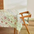 Karaca Home Hera Çiçekli Pvc Masa Örtüsü Ekru