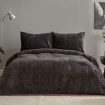 Karaca Home Hera Sof Çift Kişilik Yatak Örtüsü Grey - Gri - 200 x 240 cm