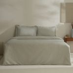 Karaca Home Jemma 120 Tel Pamuk Saten Yeşil 200 x 220 cm Çift Kişilik Nevresim Takımı