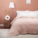 Karaca Home Joena Tek Kişilik Battaniye Pudra Pp - 150 x 200 cm