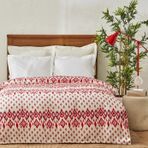 Karaca Home Jose Kırmızı Tek Kişilik Pike