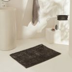Karaca Home Jules Makarna Antrasit 60x90 cm Banyo Paspası