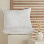 Karaca Home Kapitoneli Pamuk Yastık - 50 x 70 cm - Beyaz