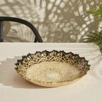 Karaca Home Kashida Dekoratif 34 cm Altın Tabak