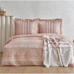Karaca Home Keira Somon Çift Kişilik Pike Takımlı Summer Set
