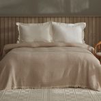 Karaca Home Kimber Müslin 200x230 cm Bej Çift Kişilik Pike