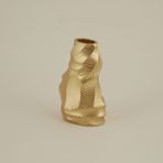 Karaca Home Lana Vazo Gold 12x7,9x20 cm