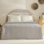 Karaca Home Layna Ecocell Çift Kişilik Tek Pike Gri
