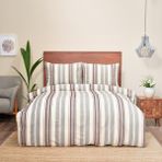 Karaca Home Lesli Indigo Tek Kişilik Ipliği Boyalı Nevresim Takımı - Renkli - 160 x 220 cm