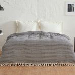 Karaca Home Levi Desenli Çift Kişilik Pike Lacivert %80 Pamuk 200 cm x 230 cm