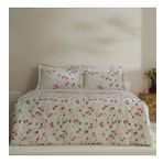 Karaca Home Lilian %100 Pamuk 120 Tel Çift Kişilik Saten Nevresim Takımı