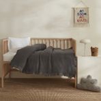 Karaca Home Lily Gri %100 Pamuk Bebek Battaniye