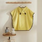 Karaca Home Little Bee Sarı %100 Pamuk Bebek Panço