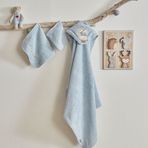 Karaca Home Little Cowboy 3'lü Set Havlu Kundak Kese