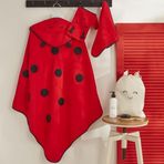Karaca Home Little Ladybug Bebek Havlu-Kundak-Kese Set