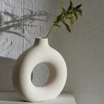 Karaca Home Lonny Beyaz 17.5 cm Vazo
