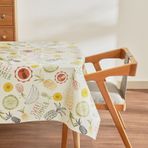 Karaca Home Luna Çiçekli Pvc Masa Örtüsü Sarı Sarı