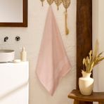 Karaca Home Lustar %100 Pamuk Banyo Havlusu Pudra 80X150 cm - 80 x 150 cm