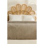 Karaca Home Mady %100 Cotton Waffle Çift Kişilik Tek Pike Taş