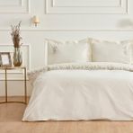 Karaca Home Maisa Çift Kişilik Nakışlı Nevresim Takımı Bej - 200 x 220 cm