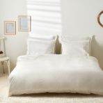 Karaca Home Mia Çift Kişilik Nevresim Takımı Dantelli Beyaz - 200 x 220 cm