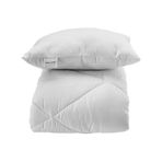 Karaca Home Microfiber Bebek Yastık ve Yorgan Seti beyaz