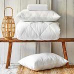 Karaca Home Microfiber Soft Çift Kişilik Yorgan & 2Adet Silikon Yastık