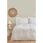 Karaca Home Minel Offwhite Çift Kişilik Pike Yatak Örtüsü Seti