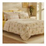 Karaca Home Minella %100 Pamuk Soft Touch Sarı Çift Kişilik Nevresim Takımı