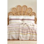 Karaca Home Morin Pamuk Çift Kişilik Multi Color Nevresim Pike Takımı