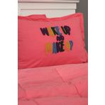 Karaca Home Motto Cotton Comfort Tek Kişilik Fuşya Yatak Takımı