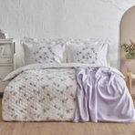 Karaca Home Nevra Summer Set Çift Kişilik Lila Pikeli Takım