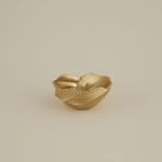 Karaca Home New Year Yılbaşı Lana Dekoratif Orta Kase Gold 14,3 x14,8 x 6,5 cm