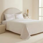 Karaca Home Nuvia Güpürlü Çift Kişilik Nevresim Takımı Beyaz - 200 x 220 cm