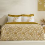 Karaca Home Orla %100 Pamuk Tek Kişilik Nevresim Takımı Sarı - 160 x 220 cm