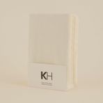 Karaca Home Penye Fitted 100x200+30 cm Off White Tek Kişilik Çarşaf