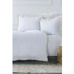 Karaca Home Percale White Collection Victorie Pikolu Bej Çift Kişilik Nevresim Takımı