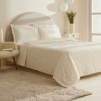 Karaca Home Perla Gofre %100 Pamuk Çift Kişilik Nevresim Takımı Beyaz - 200 x 220 cm