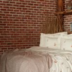 Karaca Home Randy Tek Kişilik Jakar Battaniye Bej - 170 x 250 cm