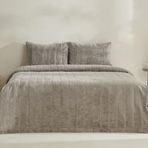 Karaca Home Robles Gri Çift Kişilik Yatak Örtüsü Seti