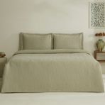 Karaca Home Serenity Çift Kişilik Yatak Örtüsü Seti Adaçayı - 240 x 250 cm