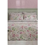 Karaca Home Sierra %100 Pamuk Pembe Çift Kişilik Nevresim Takımı
